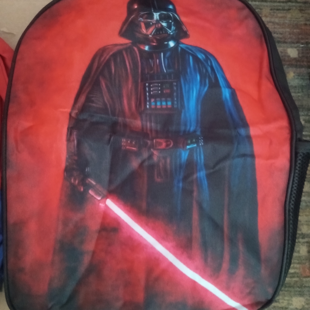 Star Wars Darth Vader Backpack in Red and Black